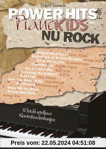 Power Hits for Piano - NU Rock: 10 leicht spielbare Klavierbearbeitungen